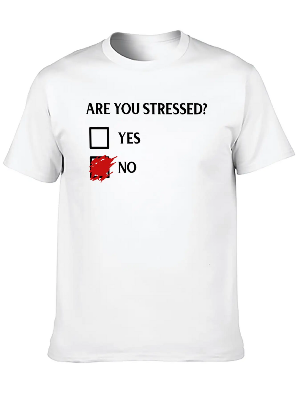 Are You Stressed? Classic Fit Graphic Tee For Daily Comfort – Unisex Cotton Shirt