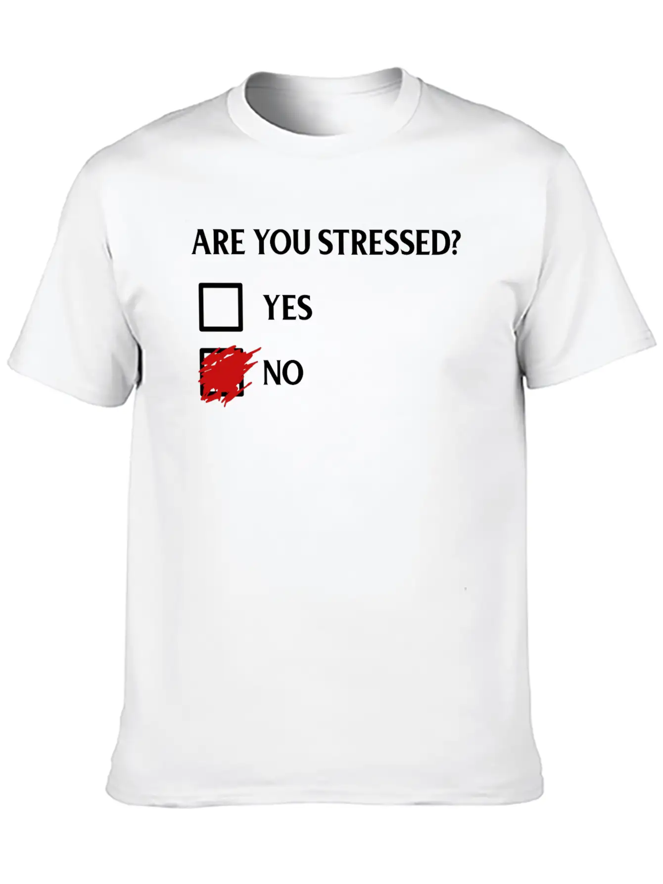 Are You Stressed? Classic Fit Graphic Tee For Daily Comfort – Unisex Cotton Shirt