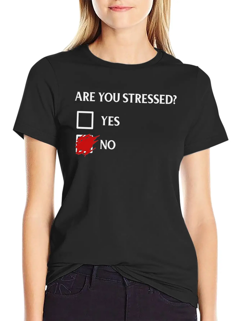Are You Stressed? Classic Fit Graphic Tee For Daily Comfort – Unisex Cotton Shirt