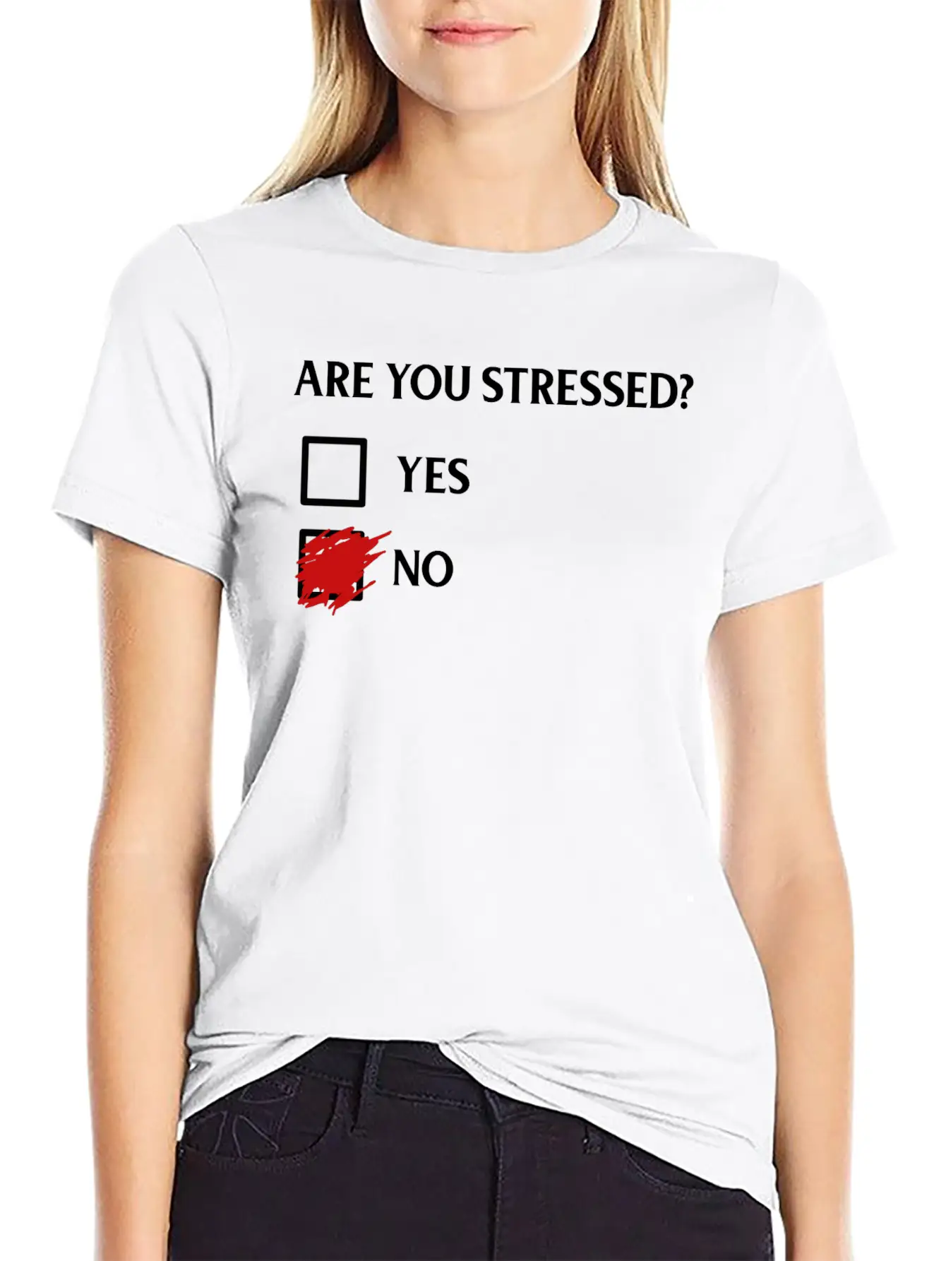 Are You Stressed? Classic Fit Graphic Tee For Daily Comfort – Unisex Cotton Shirt