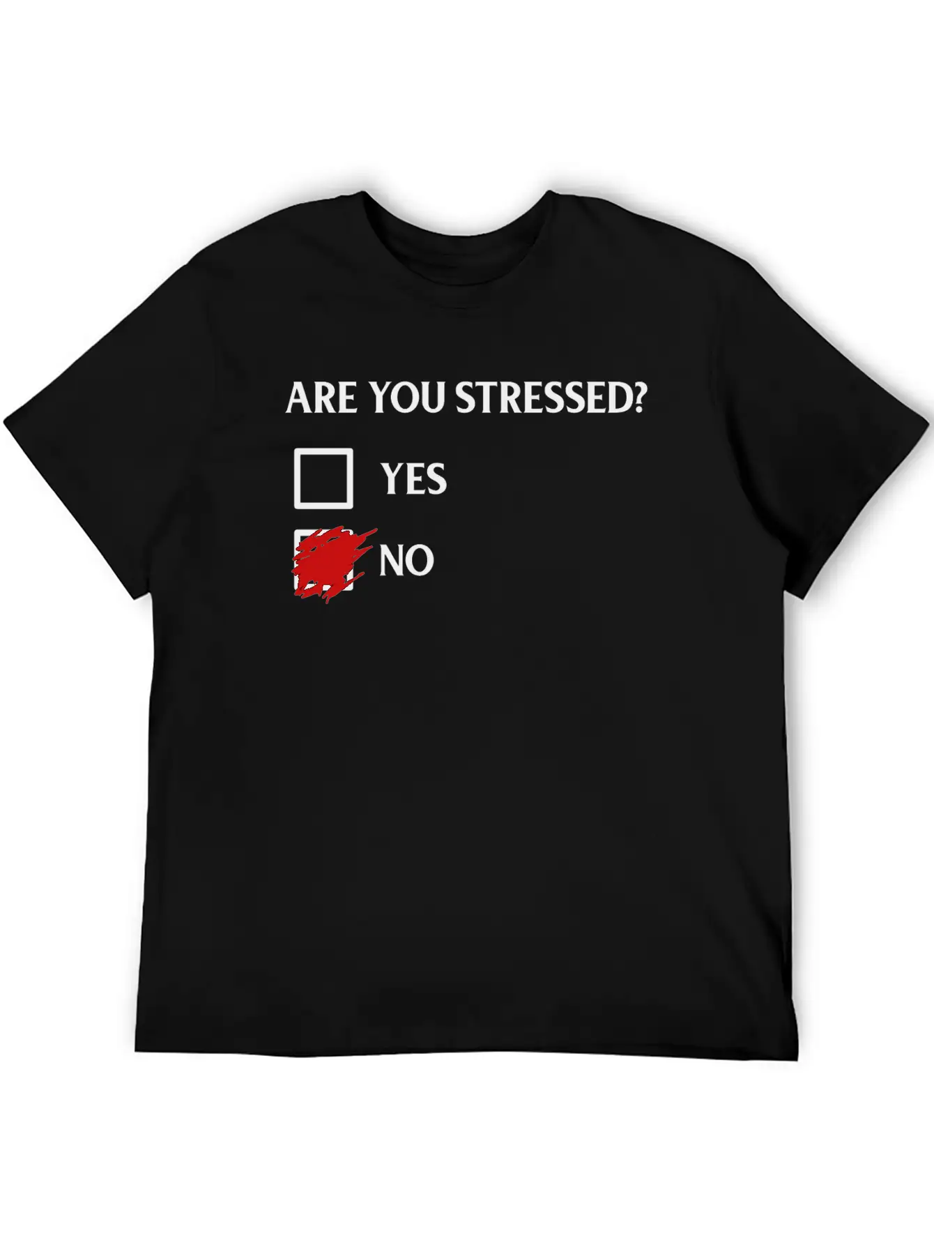 Are You Stressed? Classic Fit Graphic Tee For Daily Comfort – Unisex Cotton Shirt