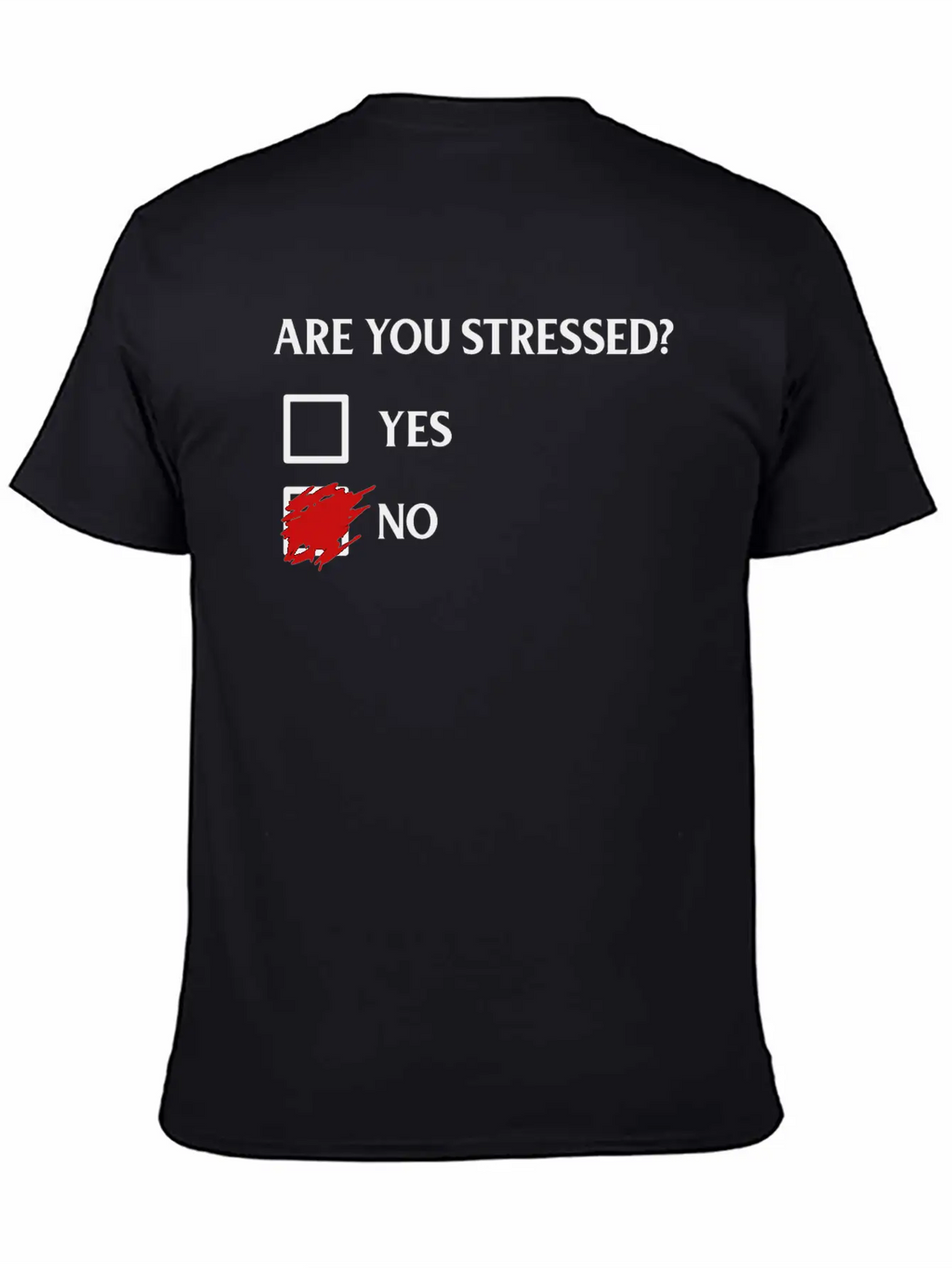 Are You Stressed? Classic Fit Graphic Tee For Daily Comfort – Unisex Cotton Shirt