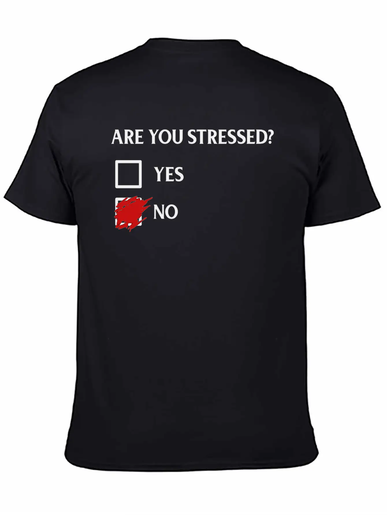 Are You Stressed? Classic Fit Graphic Tee For Daily Comfort – Unisex Cotton Shirt