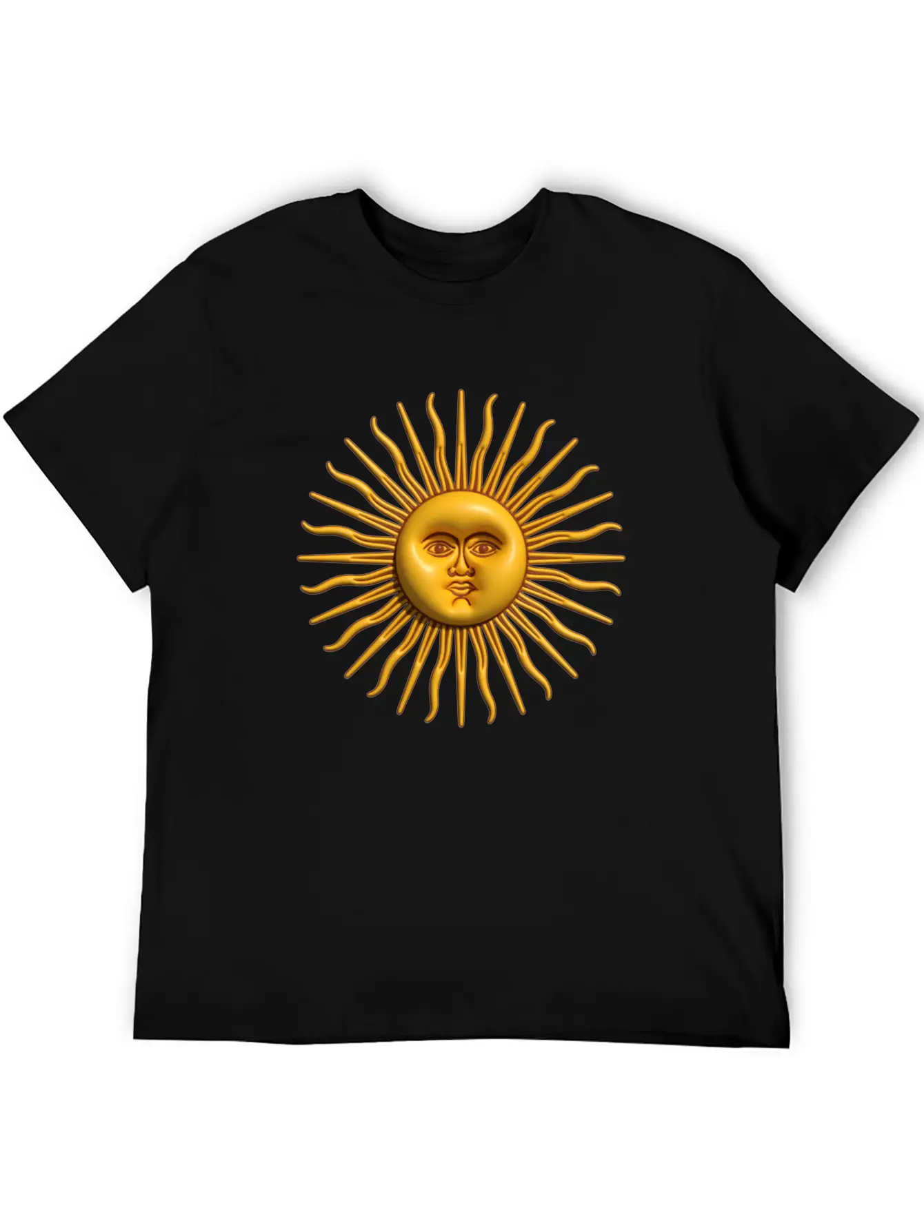 Argentina - Sol De Mayo - 3D Design Unisex Casual T-Shirt – Clean Design For Daily Comfort