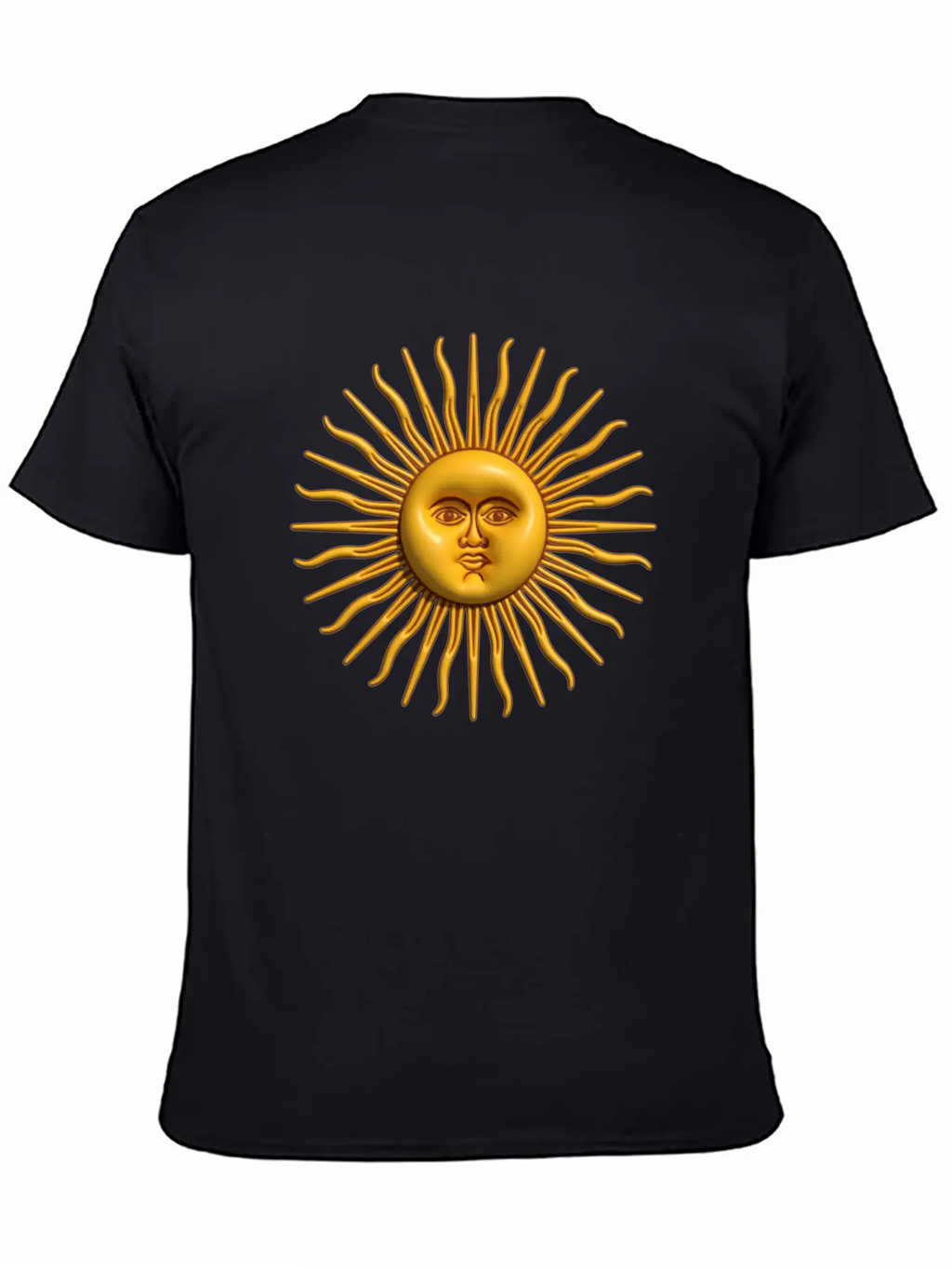 Argentina - Sol De Mayo - 3D Design Unisex Casual T-Shirt – Clean Design For Daily Comfort