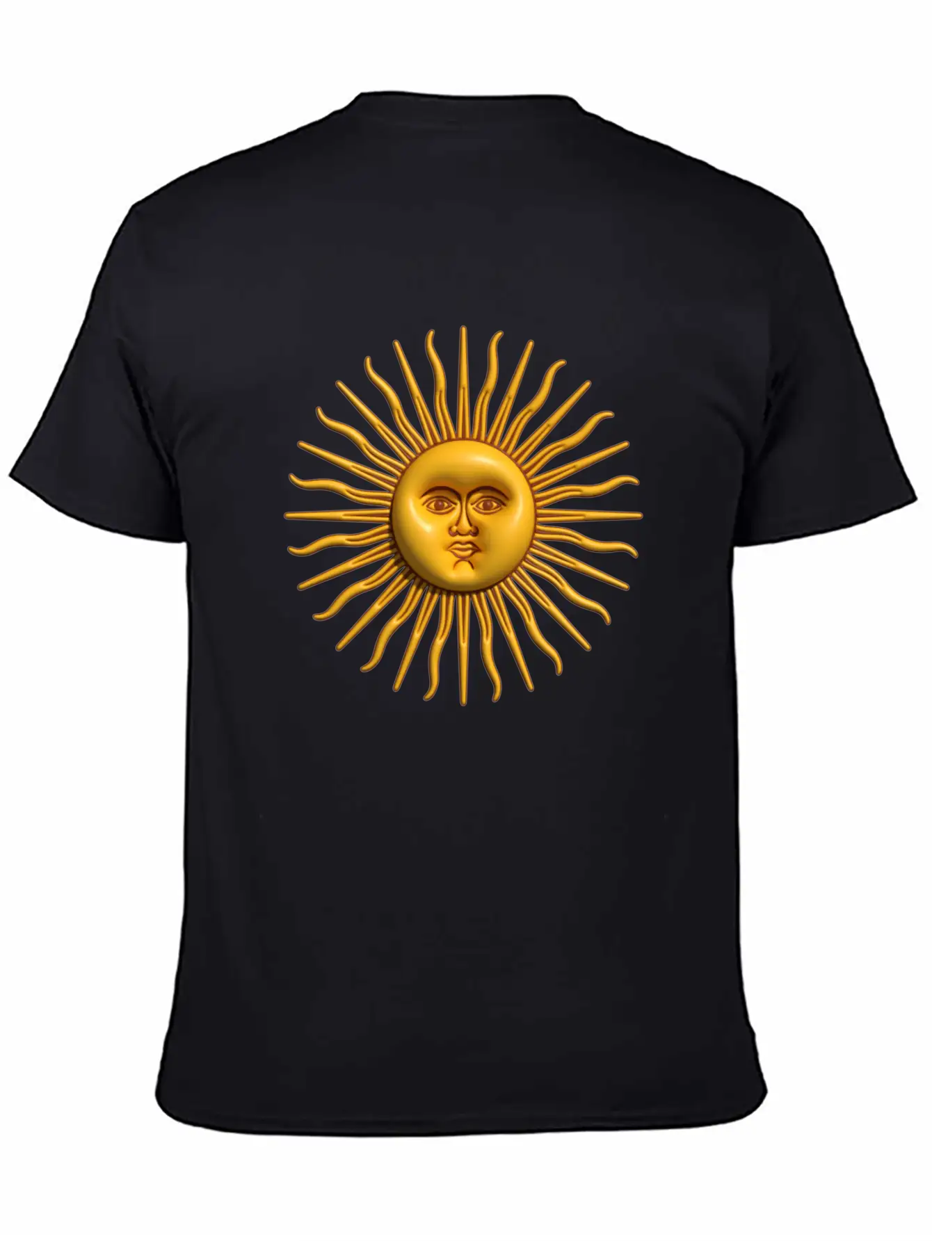 Argentina - Sol De Mayo - 3D Design Unisex Casual T-Shirt – Clean Design For Daily Comfort