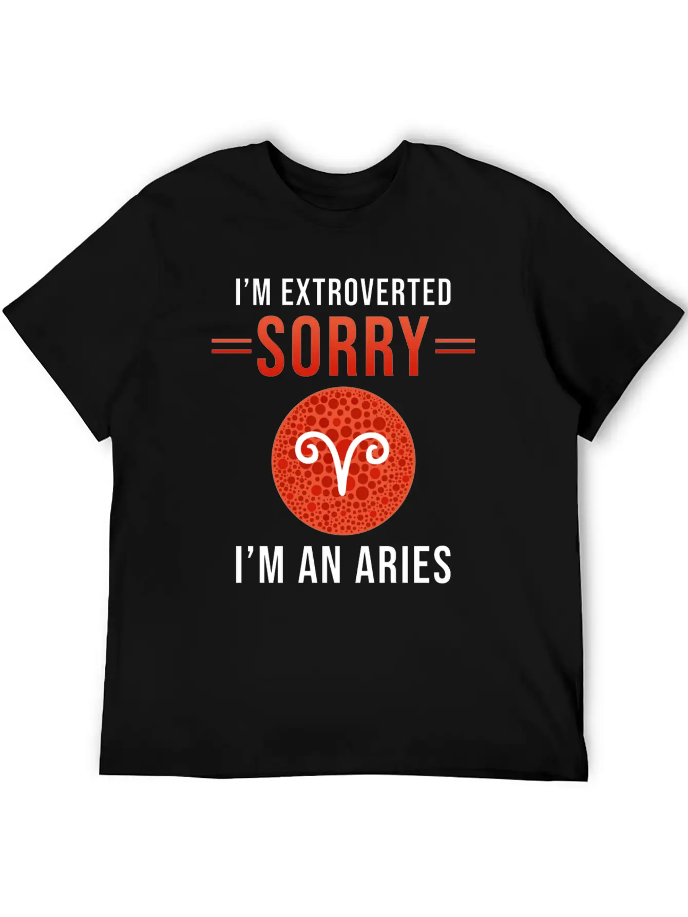 Aries Zodiac Gift Unisex Short Sleeve Soft Cotton T-Shirt – Casual Everyday Wear