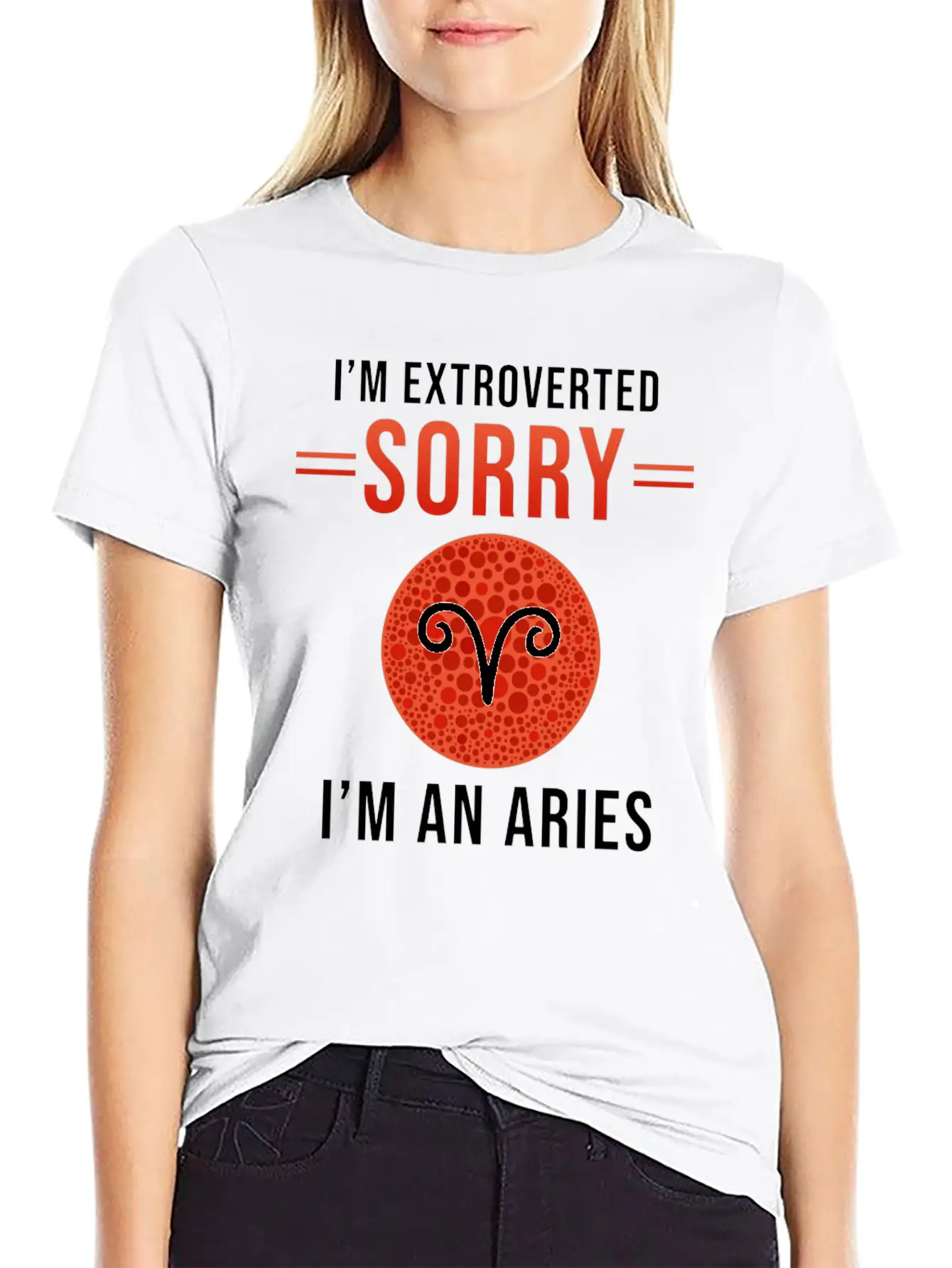 Aries Zodiac Gift Unisex Short Sleeve Soft Cotton T-Shirt – Casual Everyday Wear