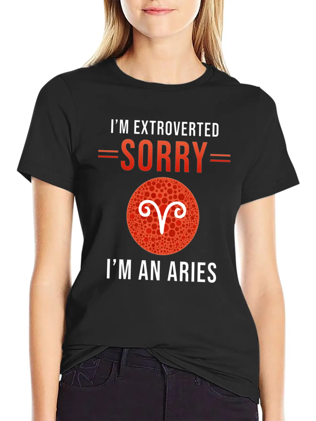 Aries Zodiac Gift Unisex Short Sleeve Soft Cotton T-Shirt – Casual Everyday Wear