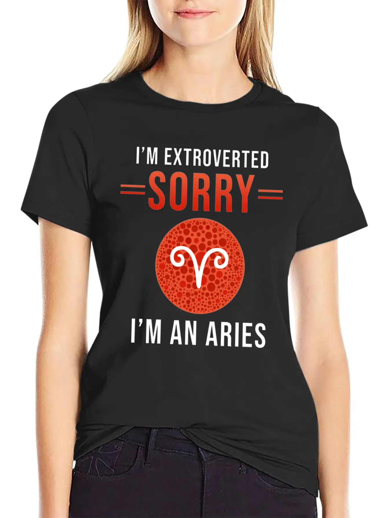 Aries Zodiac Gift Unisex Short Sleeve Soft Cotton T-Shirt – Casual Everyday Wear