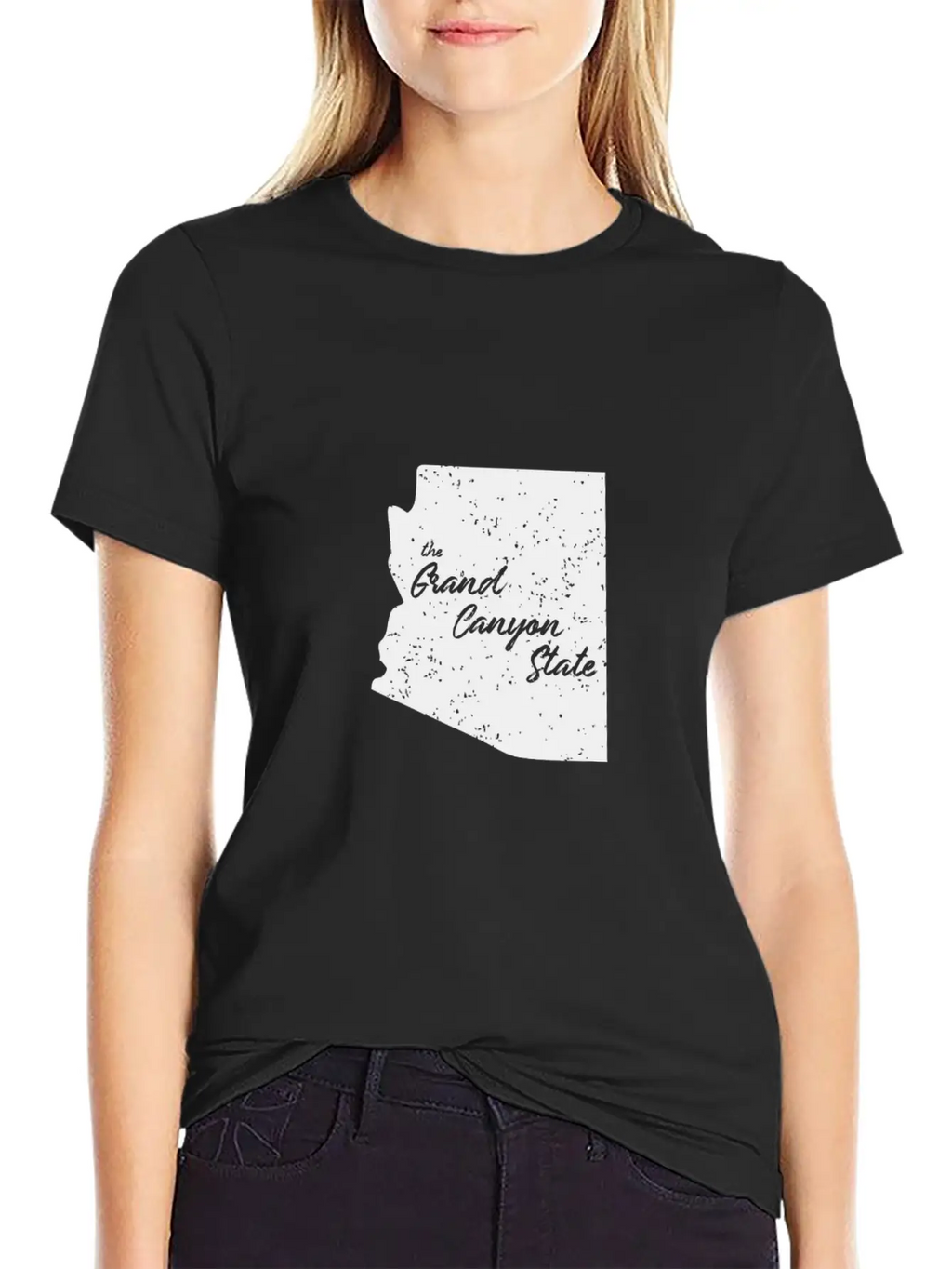 Arizona The Grand Canyon State For Christmas Casual Graphic T-Shirt – Simple And Comfortable Daily Wear