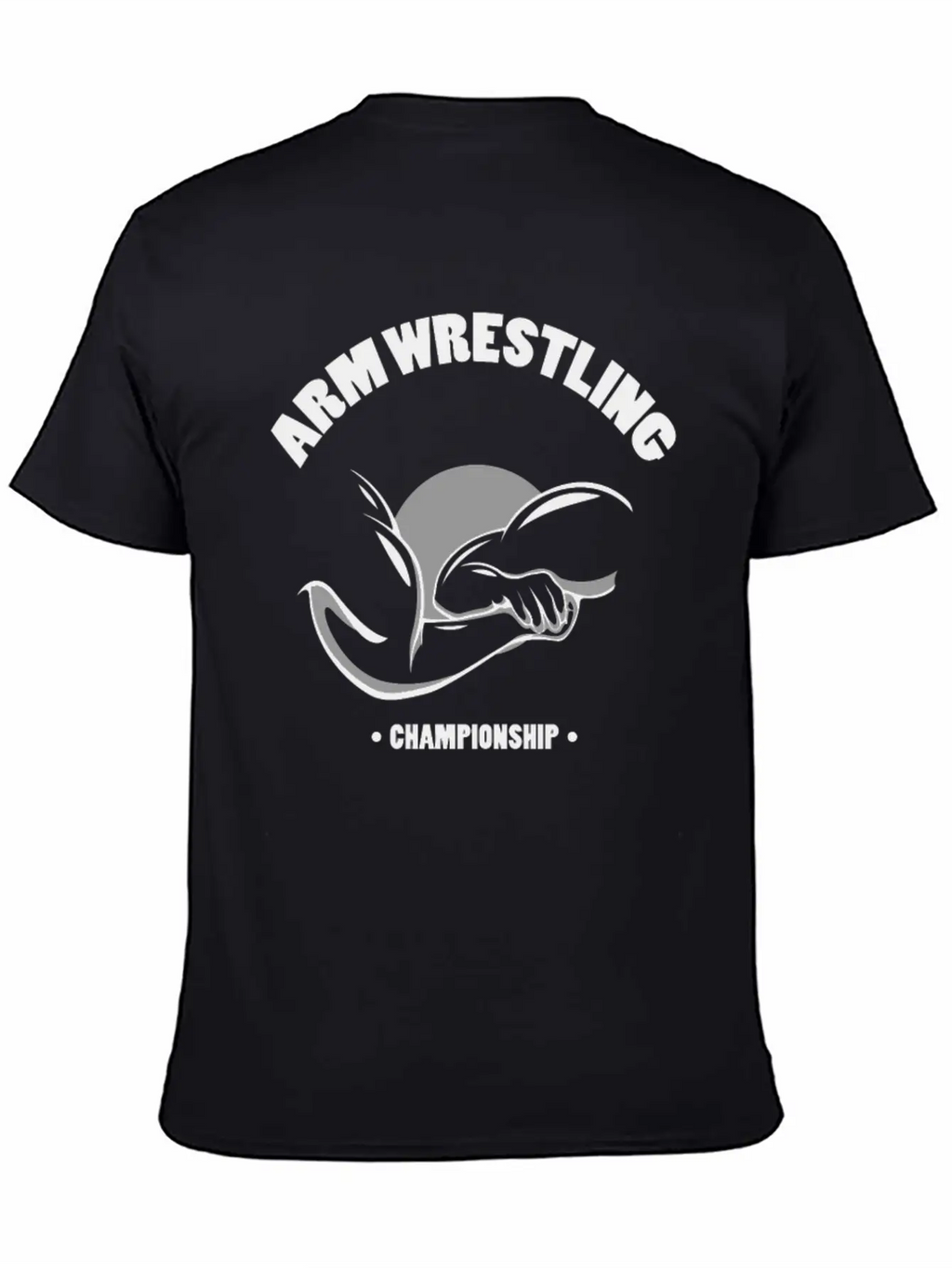 Arm Wrestling Championship Unisex Short Sleeve Soft Cotton T-Shirt – Casual Everyday Wear