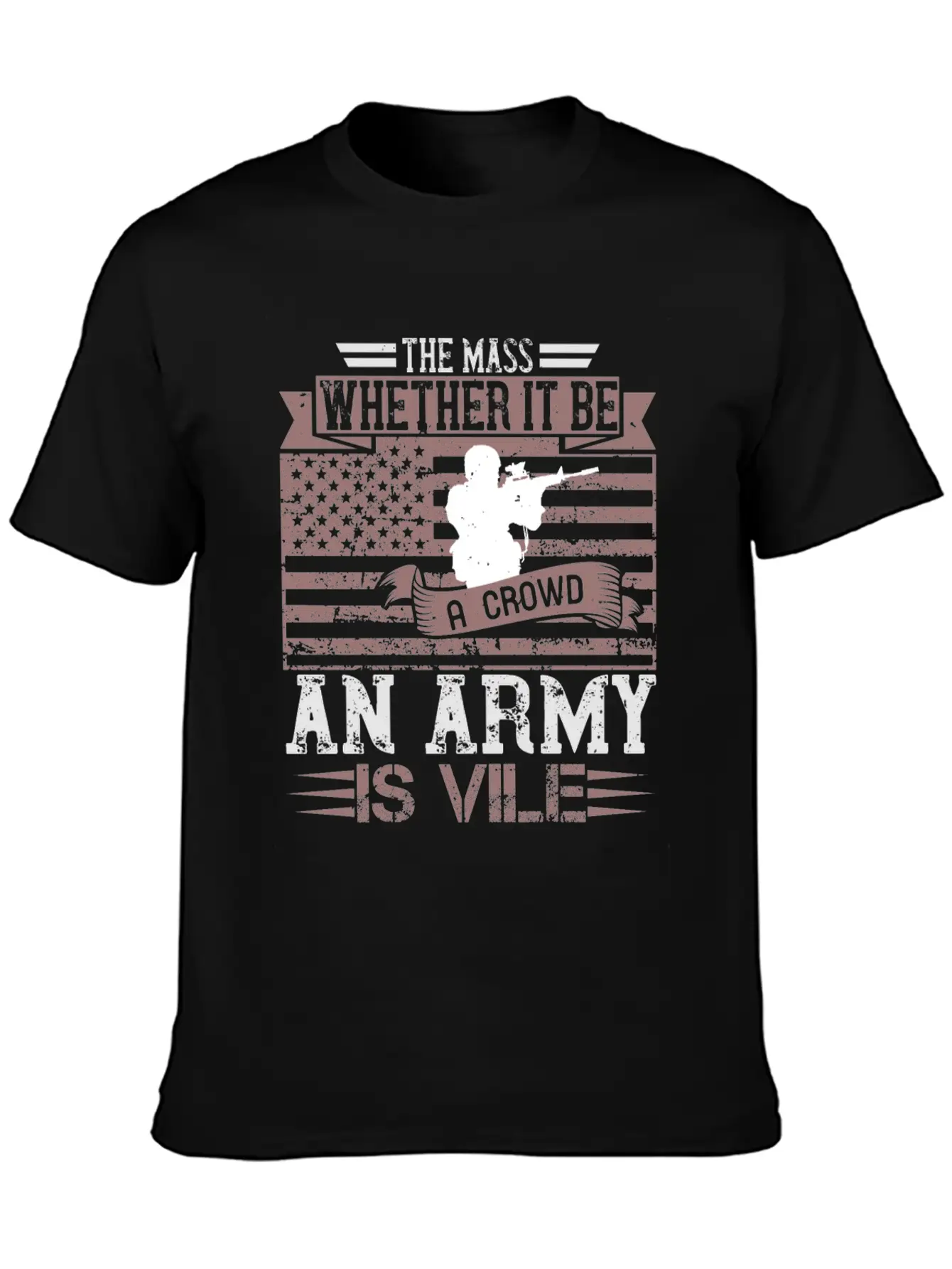 Armed Forces And Soldier In Camouflage Classic Fit Graphic Tee For Daily Comfort – Unisex Cotton Shirt