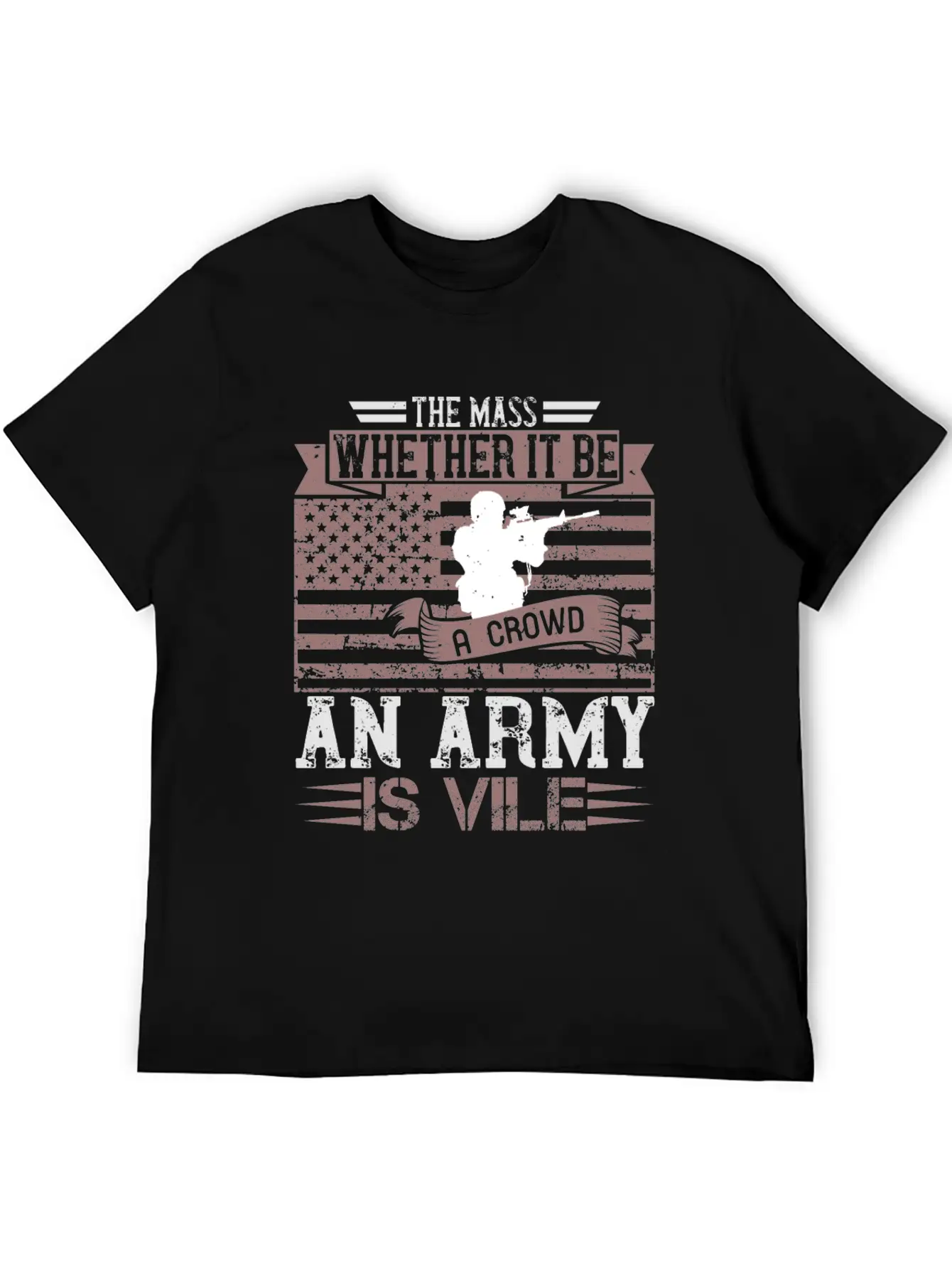 Armed Forces And Soldier In Camouflage Classic Fit Graphic Tee For Daily Comfort – Unisex Cotton Shirt