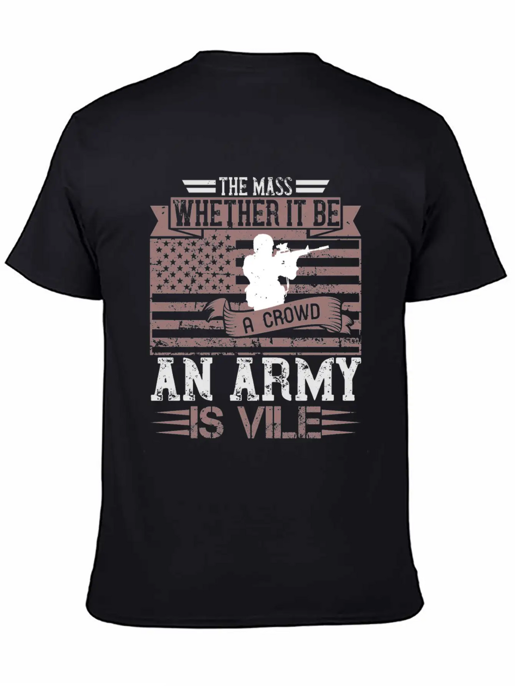 Armed Forces And Soldier In Camouflage Classic Fit Graphic Tee For Daily Comfort – Unisex Cotton Shirt
