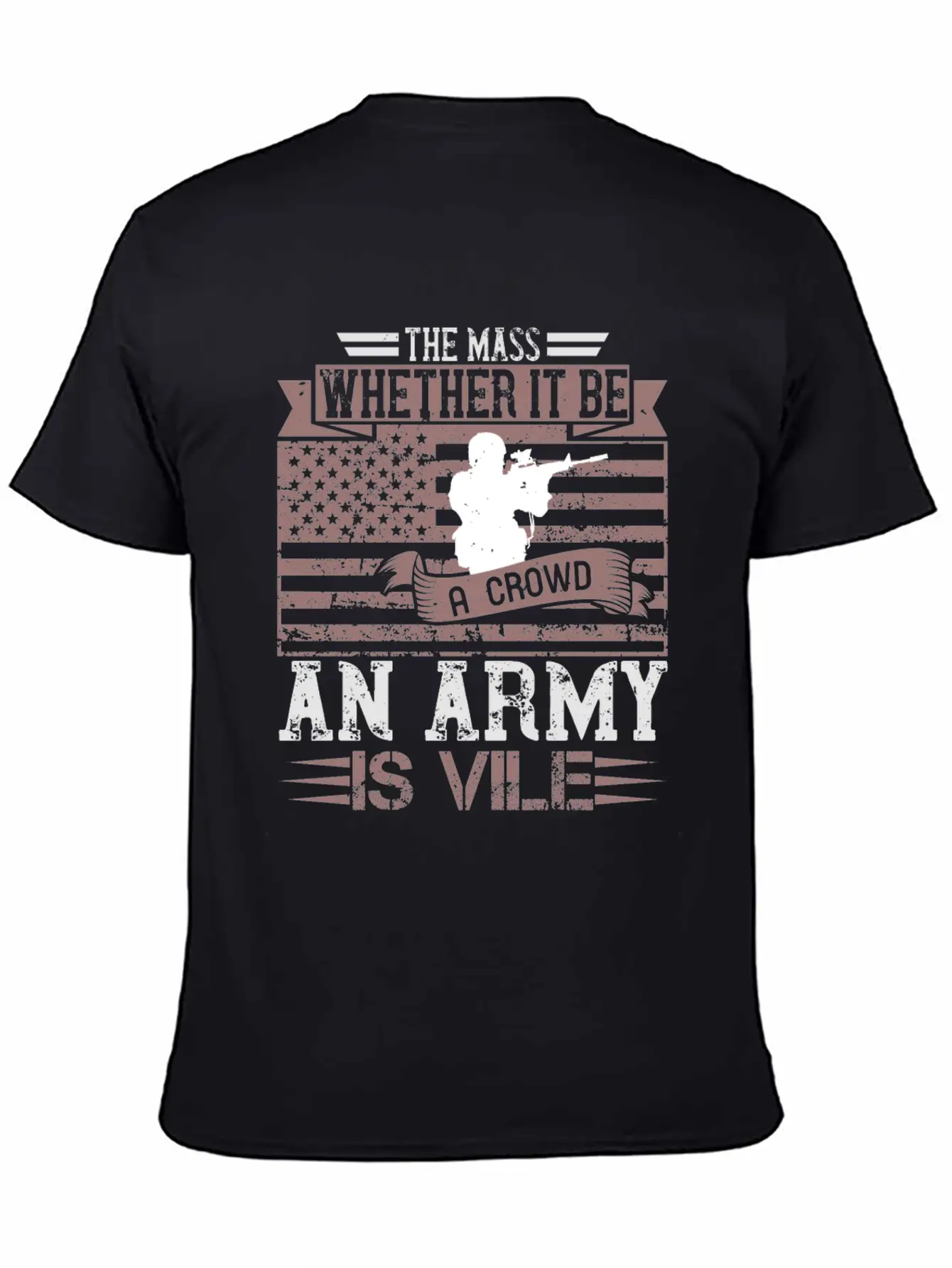 Armed Forces And Soldier In Camouflage Classic Fit Graphic Tee For Daily Comfort – Unisex Cotton Shirt