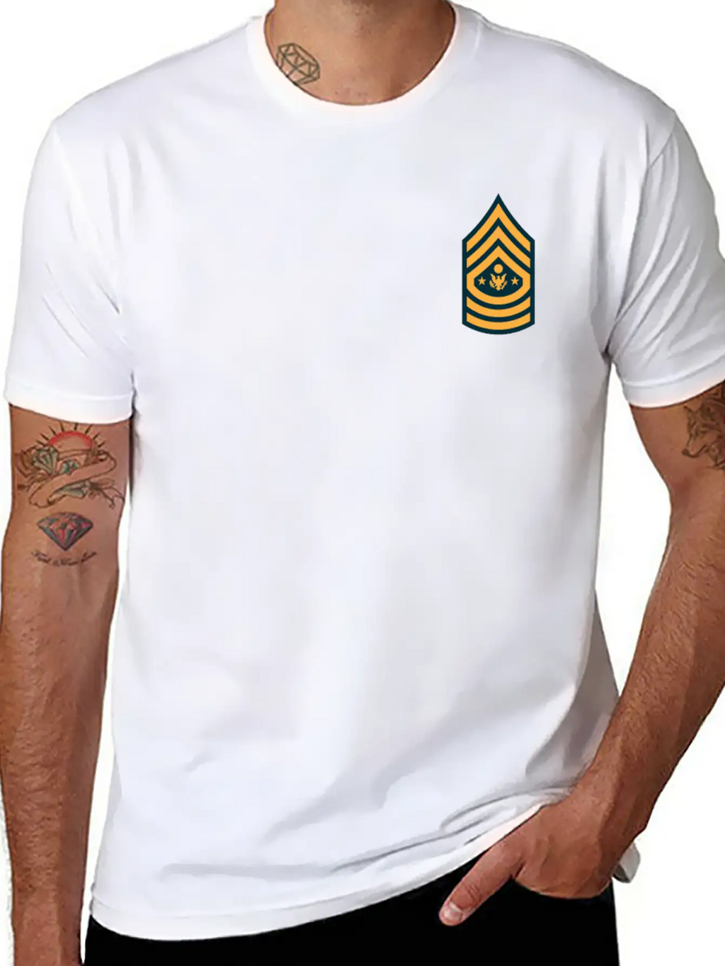 Army Corps Sergeant Major Of The Army Unisex Casual T-Shirt – Clean Design For Daily Comfort