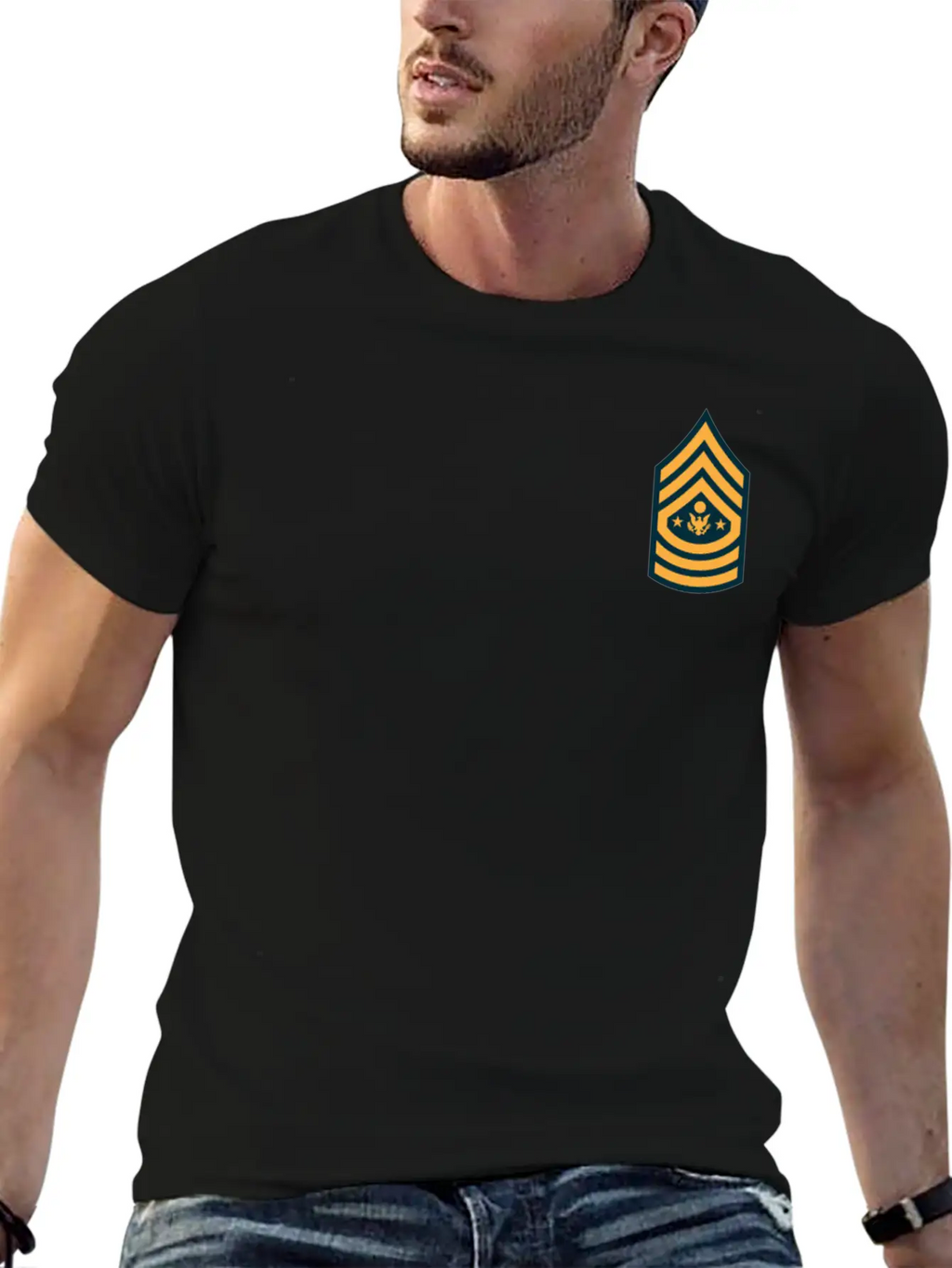 Army Corps Sergeant Major Of The Army Unisex Casual T-Shirt – Clean Design For Daily Comfort