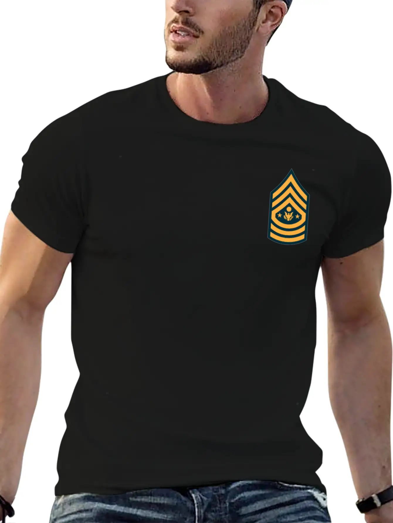 Army Corps Sergeant Major Of The Army Unisex Casual T-Shirt – Clean Design For Daily Comfort