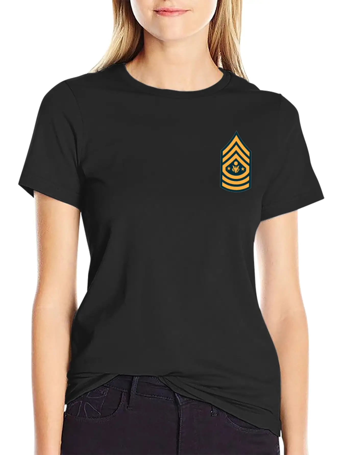 Army Corps Sergeant Major Of The Army Unisex Casual T-Shirt – Clean Design For Daily Comfort