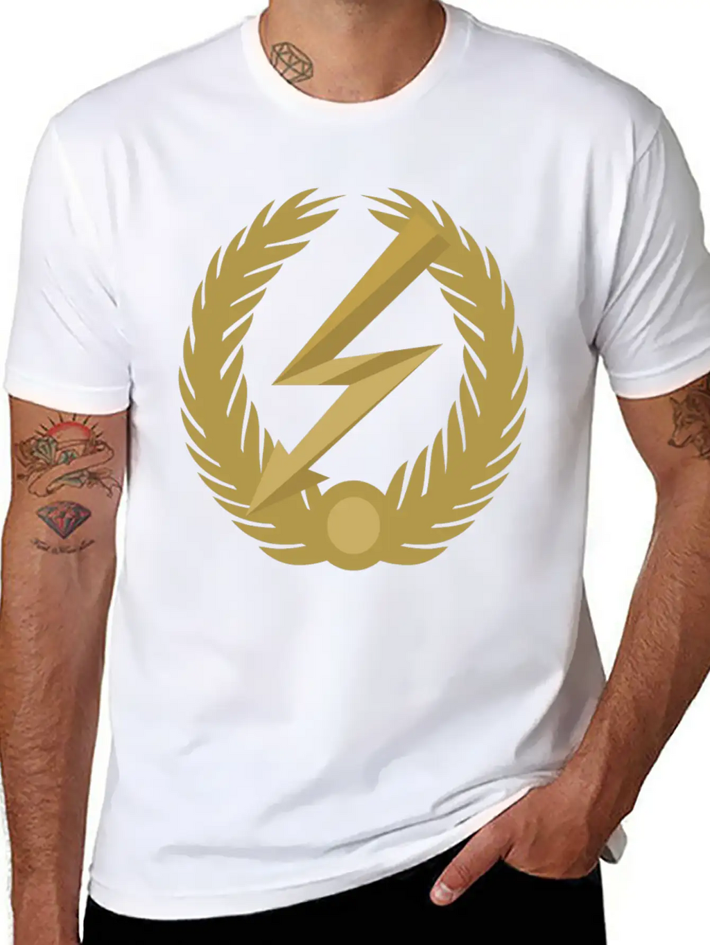 Army Insignia Unisex Short Sleeve Soft Cotton T-Shirt – Casual Everyday Wear