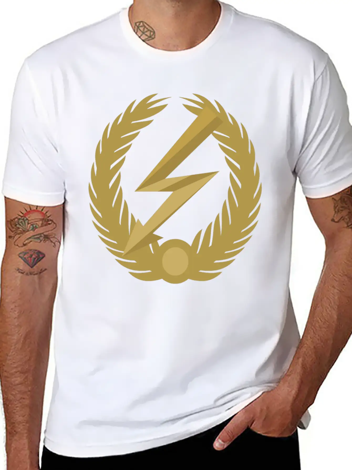 Army Insignia Unisex Short Sleeve Soft Cotton T-Shirt – Casual Everyday Wear