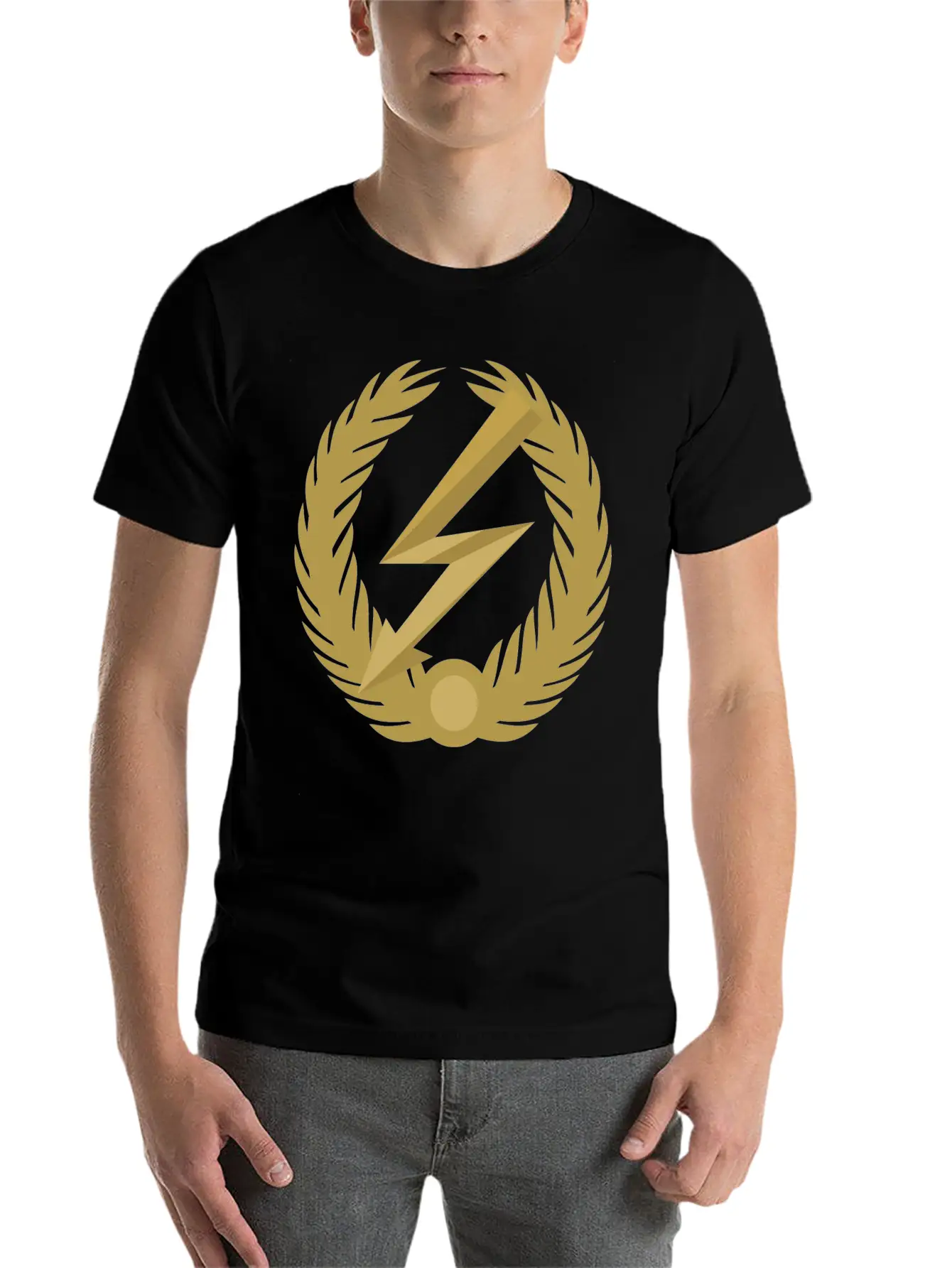 Army Insignia Unisex Short Sleeve Soft Cotton T-Shirt – Casual Everyday Wear