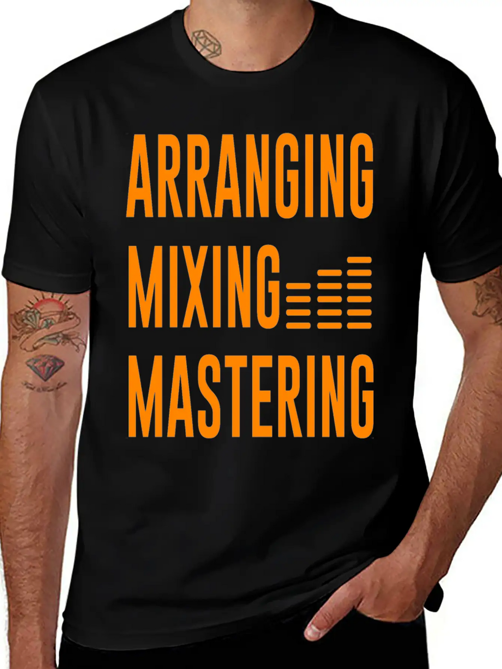 Arranging Mixing Mastering Unisex Casual T-Shirt – Clean Design For Daily Comfort