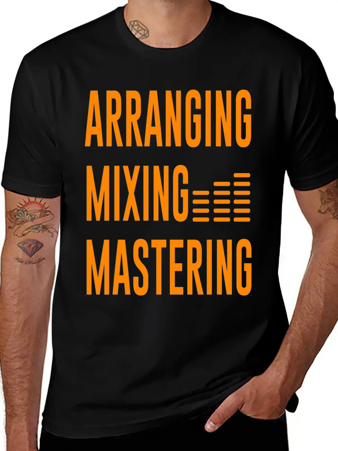 Arranging Mixing Mastering Unisex Casual T-Shirt – Clean Design For Daily Comfort