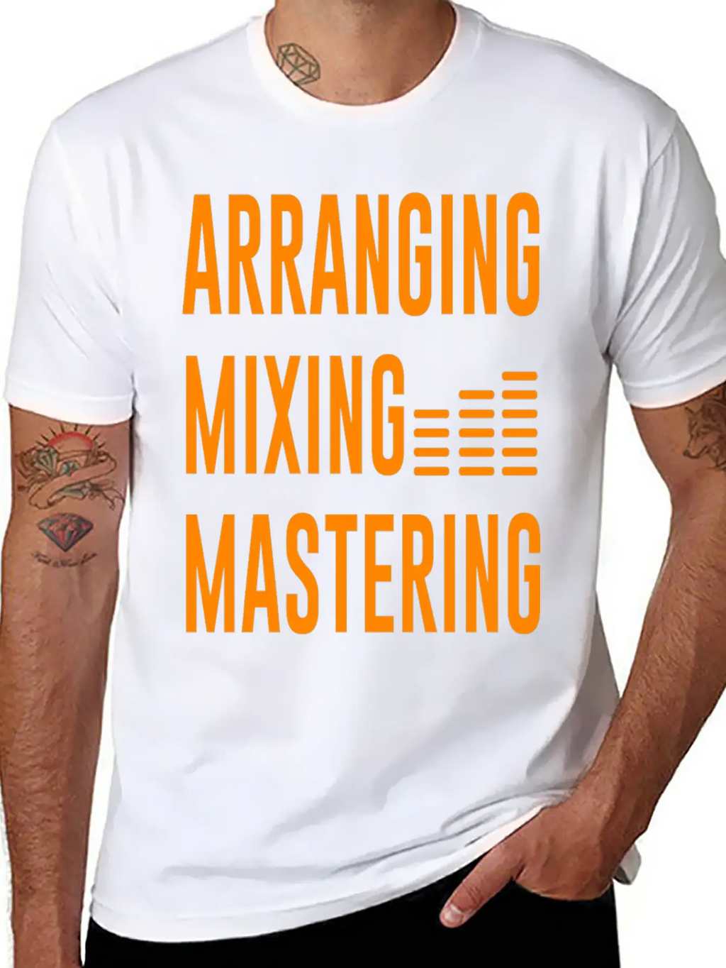 Arranging Mixing Mastering Unisex Casual T-Shirt – Clean Design For Daily Comfort