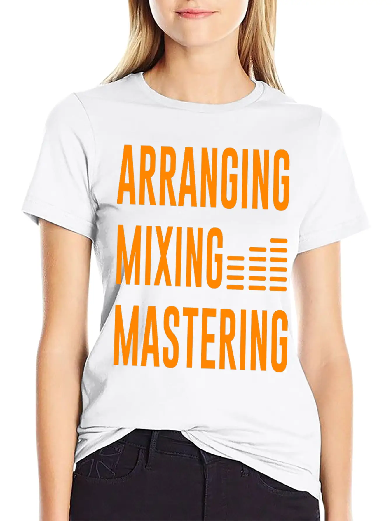 Arranging Mixing Mastering Unisex Casual T-Shirt – Clean Design For Daily Comfort