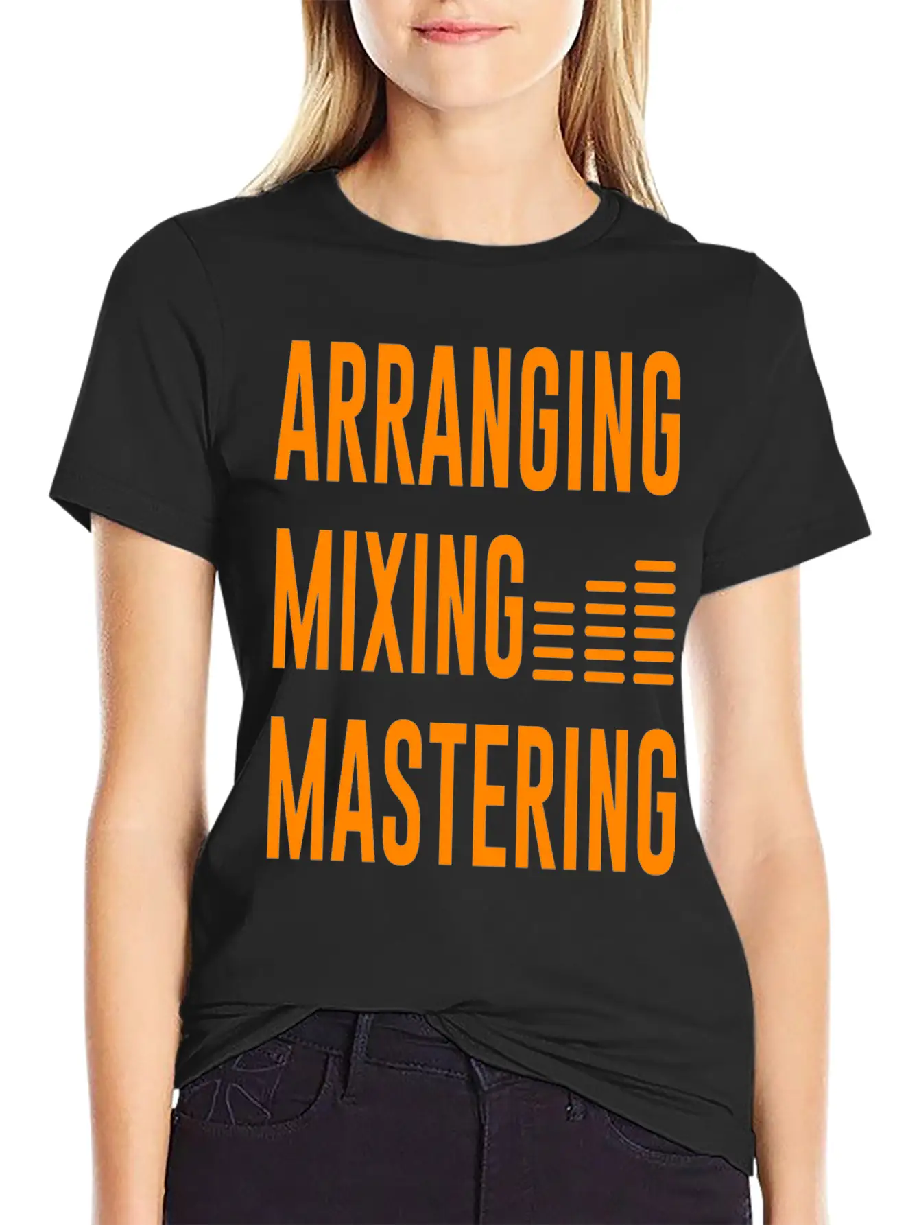 Arranging Mixing Mastering Unisex Casual T-Shirt – Clean Design For Daily Comfort