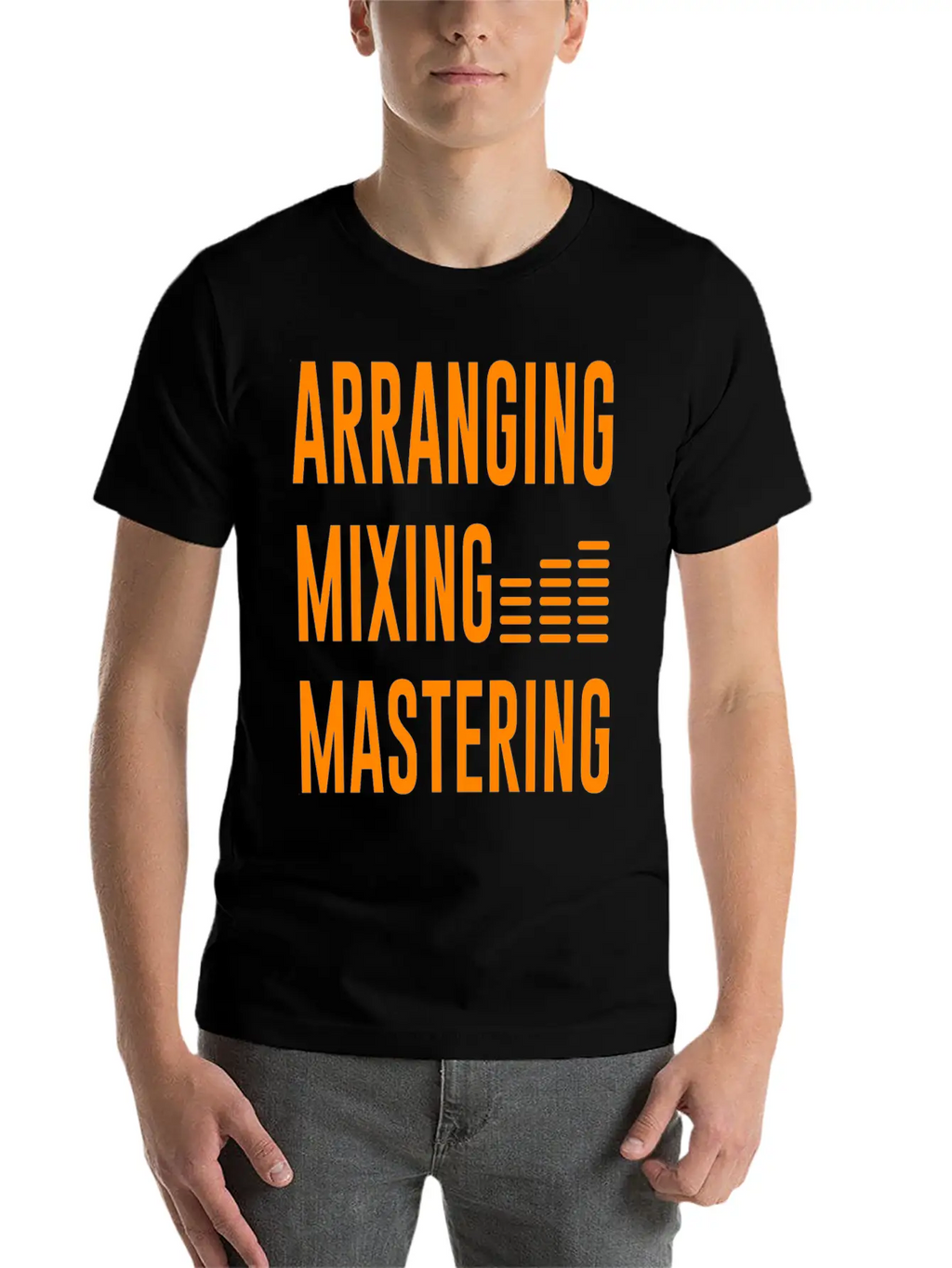 Arranging Mixing Mastering Unisex Casual T-Shirt – Clean Design For Daily Comfort