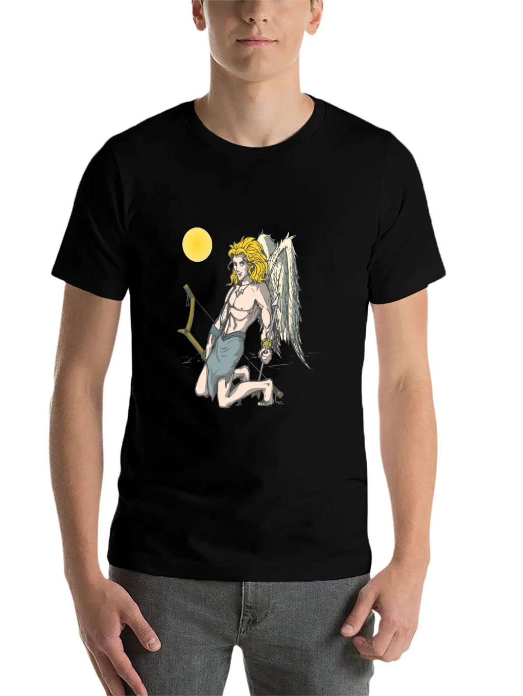 Arrow Anime Unisex Casual T-Shirt – Clean Design For Daily Comfort
