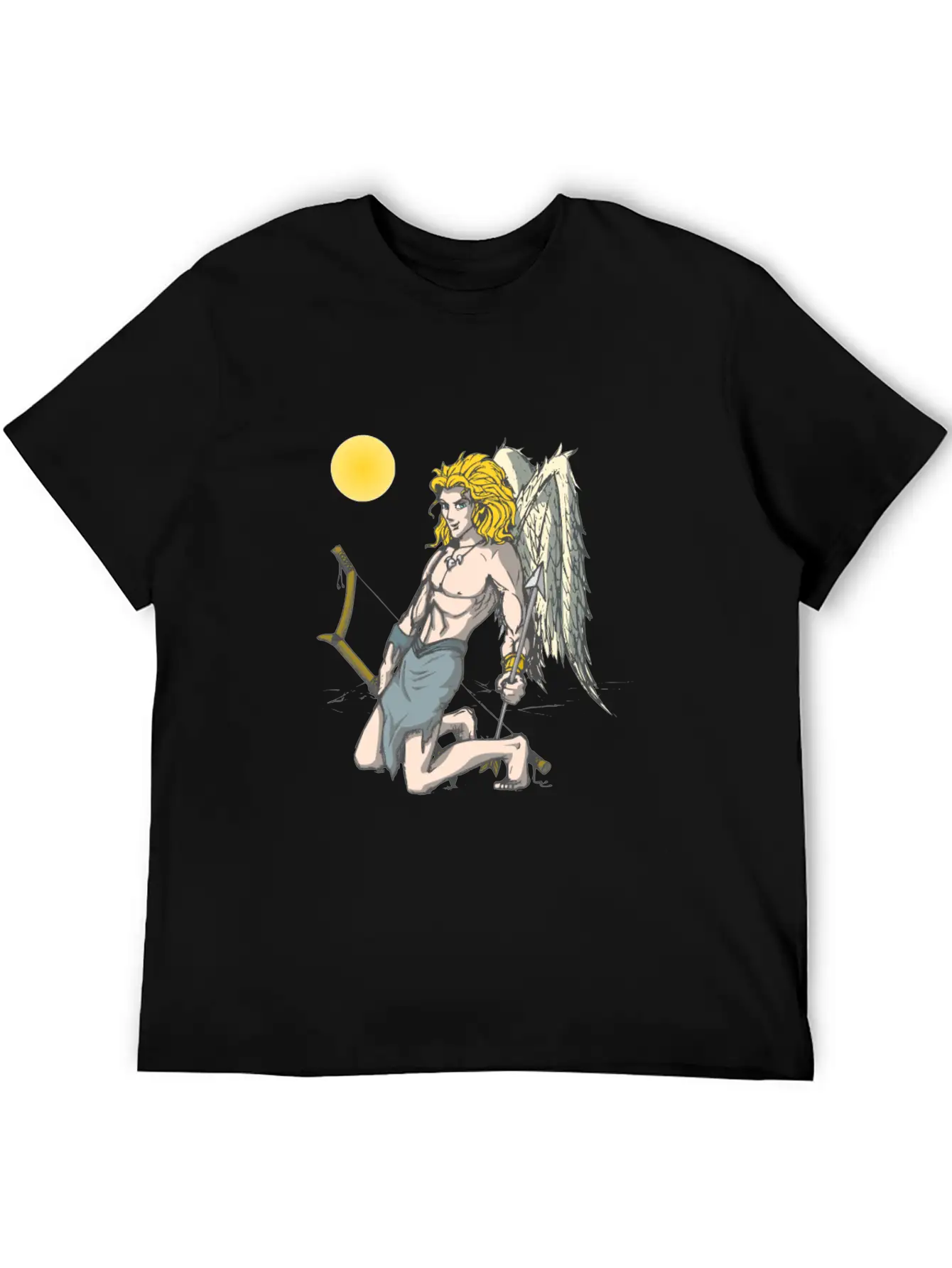 Arrow Anime Unisex Casual T-Shirt – Clean Design For Daily Comfort