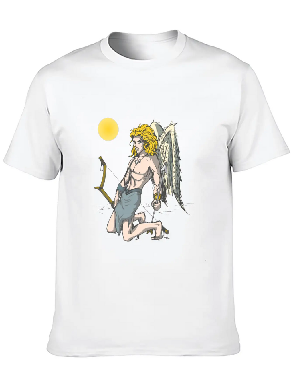 Arrow Anime Unisex Casual T-Shirt – Clean Design For Daily Comfort