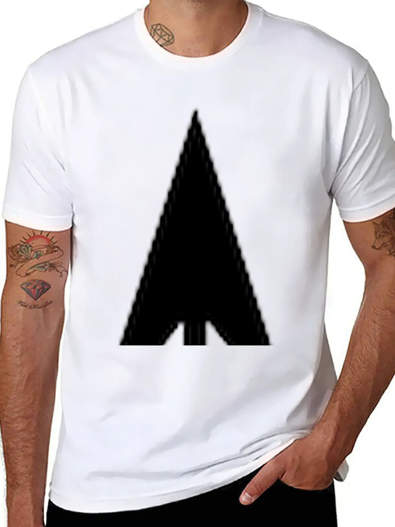 Arrow Classic Fit Graphic Tee For Daily Comfort – Unisex Cotton Shirt