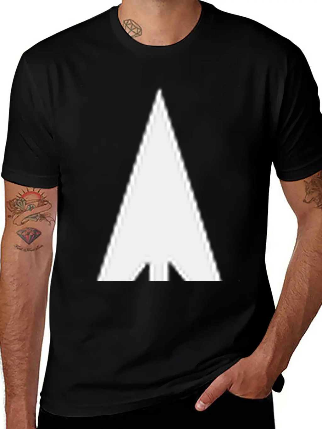 Arrow Classic Fit Graphic Tee For Daily Comfort – Unisex Cotton Shirt