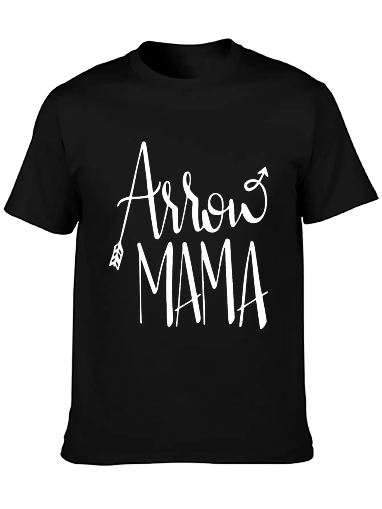 Arrow Mama Unisex Short Sleeve Soft Cotton T-Shirt – Casual Everyday Wear