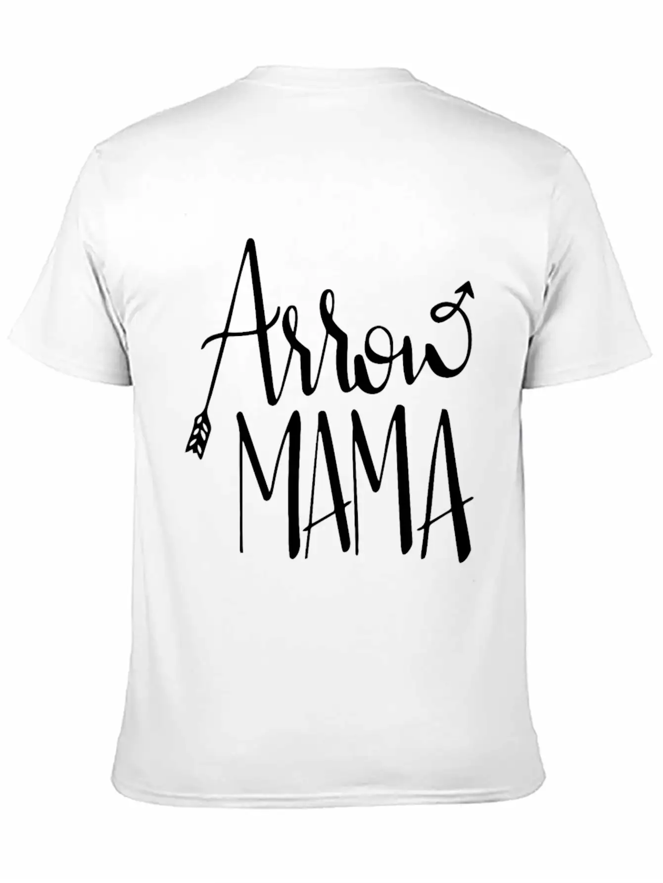 Arrow Mama Unisex Short Sleeve Soft Cotton T-Shirt – Casual Everyday Wear