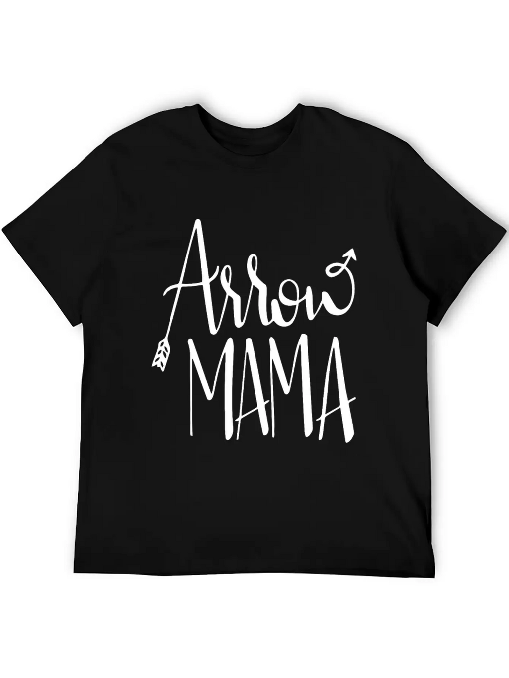 Arrow Mama Unisex Short Sleeve Soft Cotton T-Shirt – Casual Everyday Wear