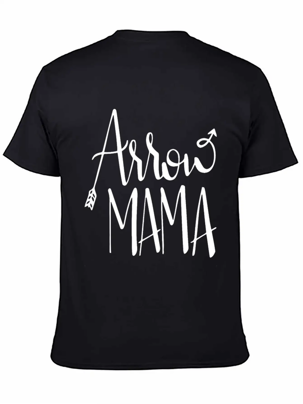 Arrow Mama Unisex Short Sleeve Soft Cotton T-Shirt – Casual Everyday Wear