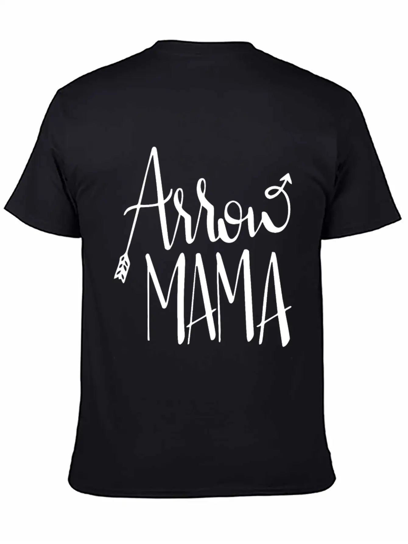 Arrow Mama Unisex Short Sleeve Soft Cotton T-Shirt – Casual Everyday Wear