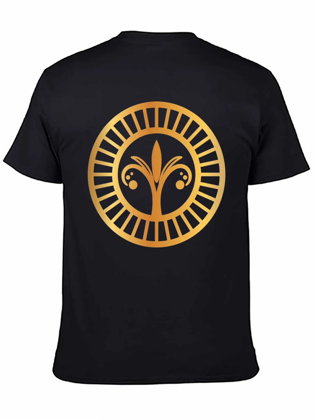 Art Deco Gold 4 Unisex Casual T-Shirt – Clean Design For Daily Comfort