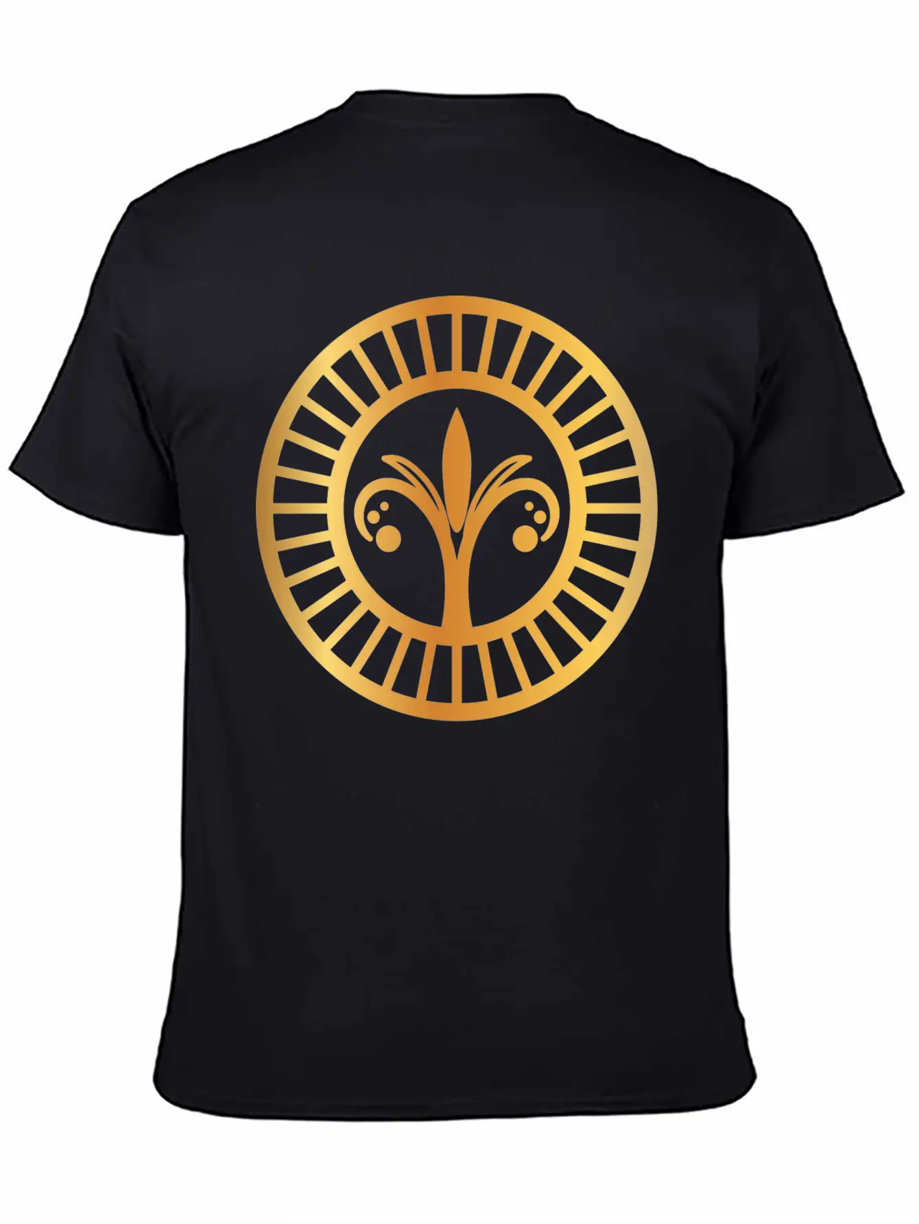 Art Deco Gold 4 Unisex Casual T-Shirt – Clean Design For Daily Comfort