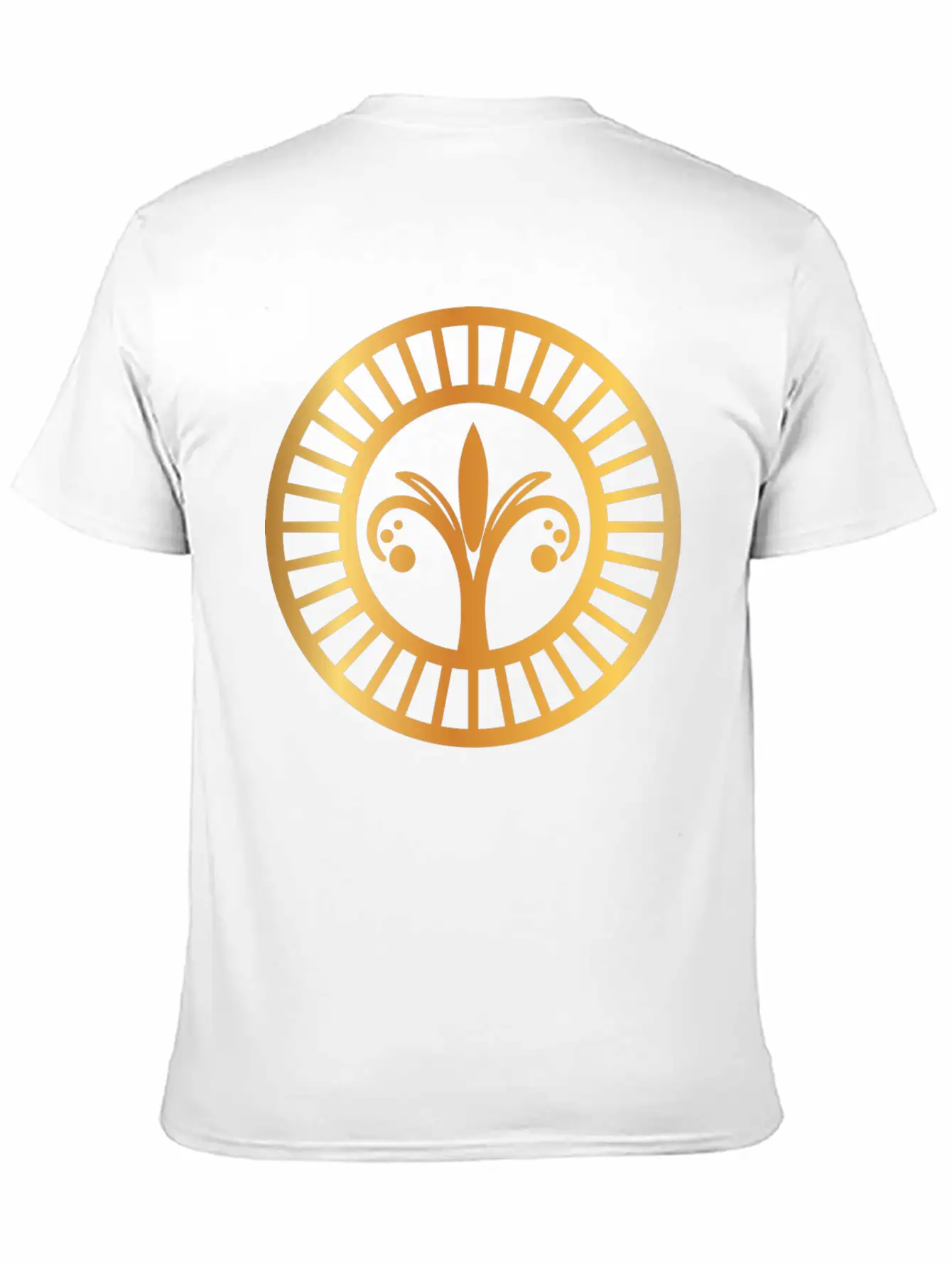 Art Deco Gold 4 Unisex Casual T-Shirt – Clean Design For Daily Comfort