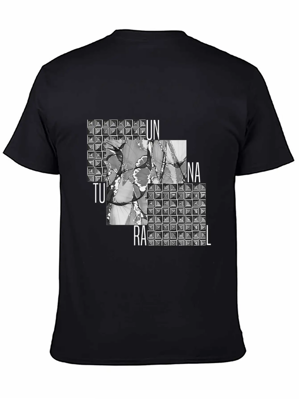 Art Design „Unnatural“ Classic Fit Graphic Tee For Daily Comfort – Unisex Cotton Shirt