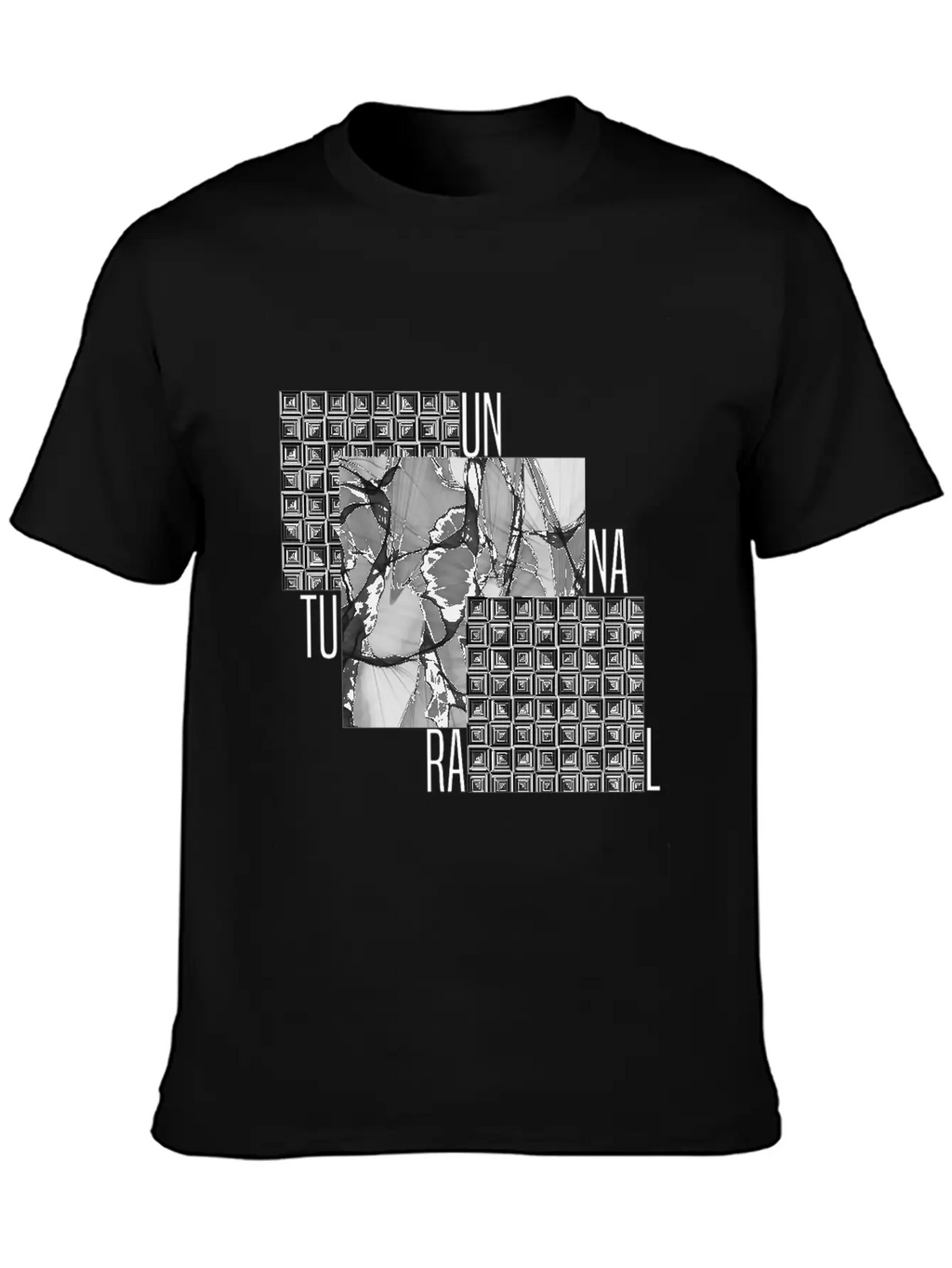 Art Design „Unnatural“ Classic Fit Graphic Tee For Daily Comfort – Unisex Cotton Shirt