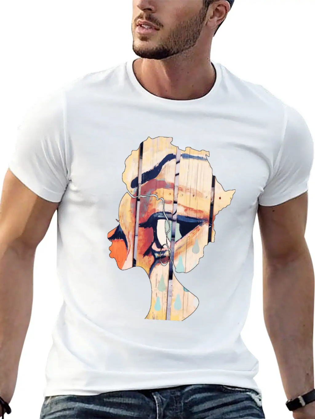Art Of Africa Breathable Soft Cotton T-Shirt – Timeless Casual Look