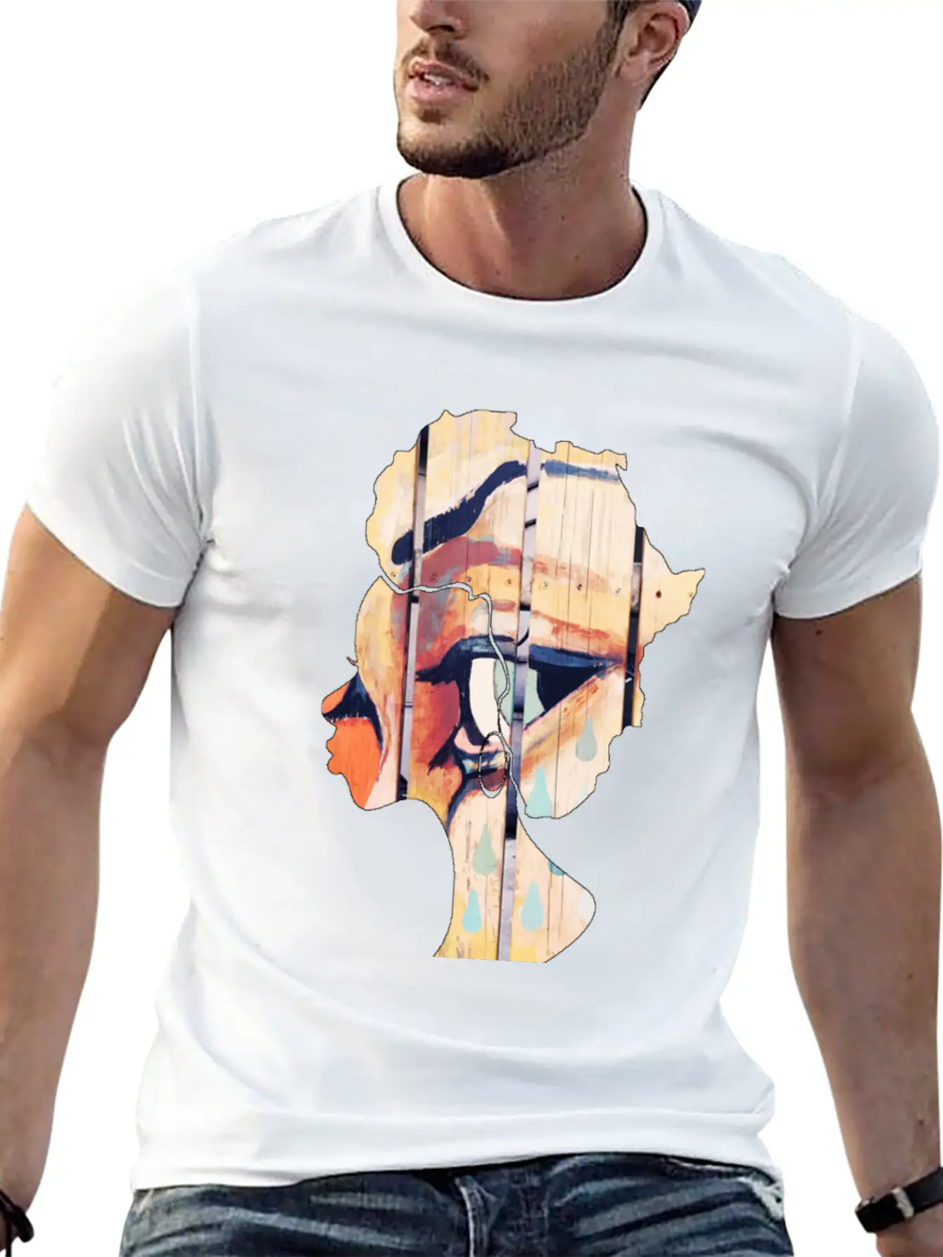 Art Of Africa Breathable Soft Cotton T-Shirt – Timeless Casual Look
